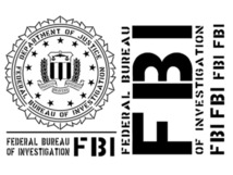 ★１６４★　ちょっと大きめ ＦＢＩ　アメリカ連邦捜査局　ステンシルアート（ステンシルシート）_画像4