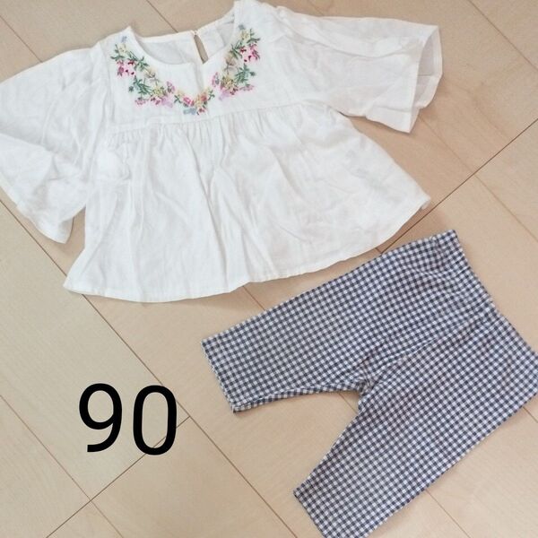 西松屋 ユニクロ トップス レギンス 90