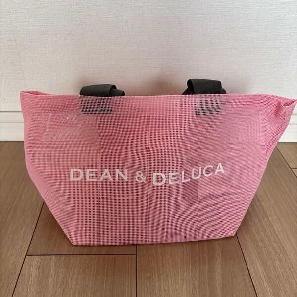 新品 DEAN & DELUCA メッシュトート サブバック ピンク