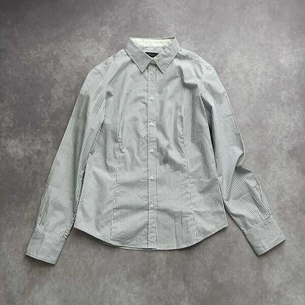 Paul Smith Black ポールスミスブラック ストライプシャツ 長袖 コットン100%