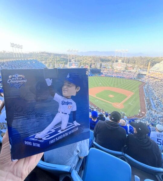 大谷翔平 2025 5/15 球場配布 ドジャースタジアム入場者限定ボブルヘッド Bobblehead 50/50達成記念