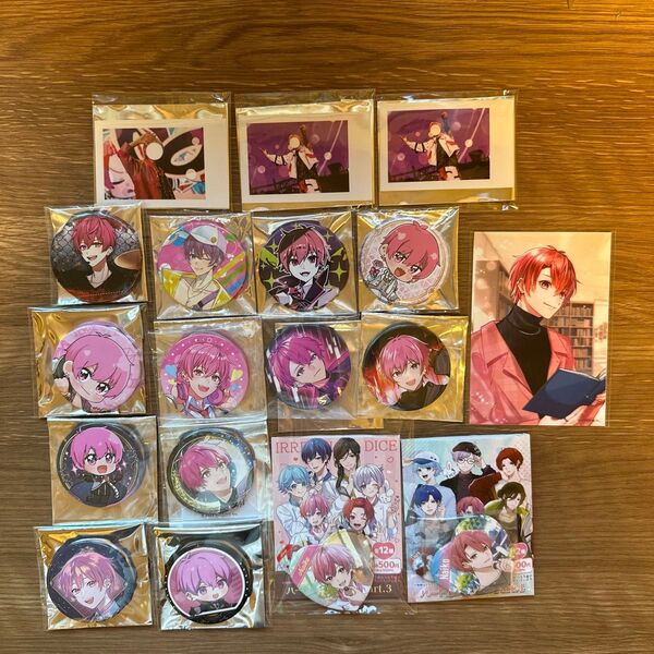いれいす 缶バッジ&実写チェキ&ブロマイド ないこくん