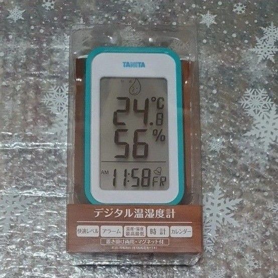 タニタ デジタル温湿度計 TT-559 ブルー