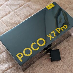 POCO X7Pro 12GBRAM 256GBROM ブラック グローバル版 新品未開封