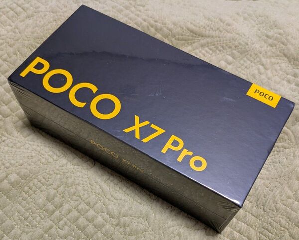 POCO X7 Pro メモリー12GB ストレージ512GB ブラック グローバル版 新品未開封