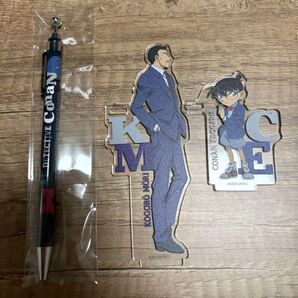 名探偵コナン ユニバ USJ ペンスタンド コナン&小五郎+ボールペン