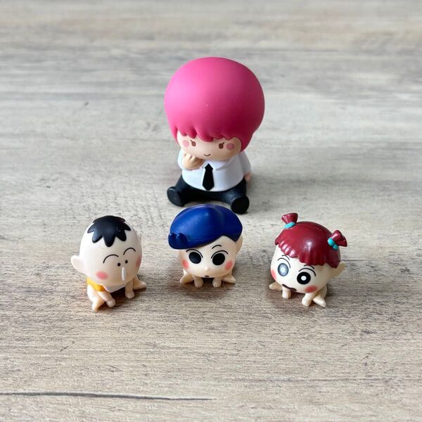 しんちゃん マキマ チェンソーマンフィギュア 4体セット