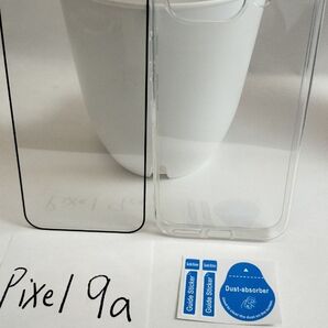 最新機種ケース!Pixel9aクリアケース(保護ガラス+398円)