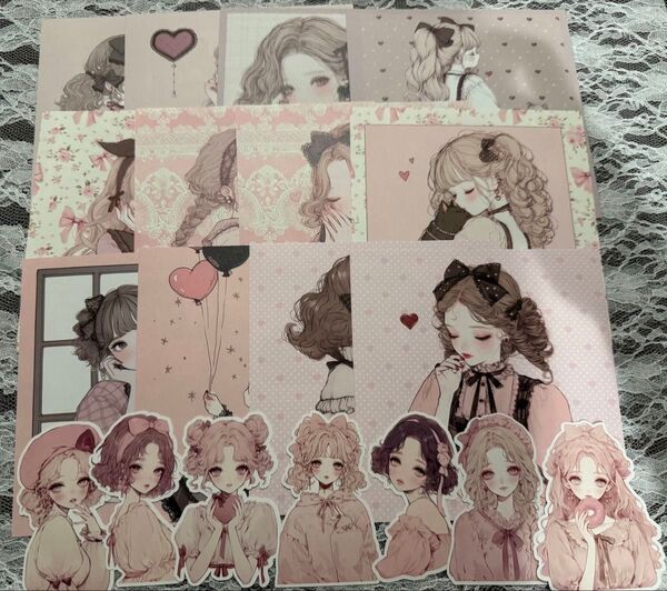 Liztet様おりがみ&ダイカット