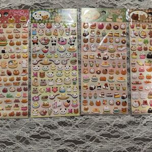 立体シール4枚セット