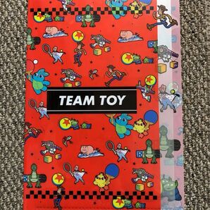 トイストーリー 5ポケット クリアファイル ダイカット ダッキー バニー