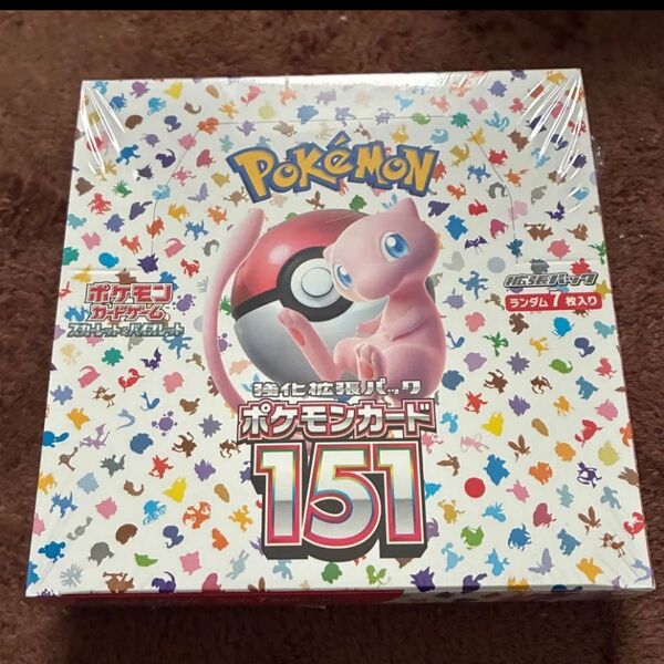 ポケモンカード 151 1BOX シュリンク付き