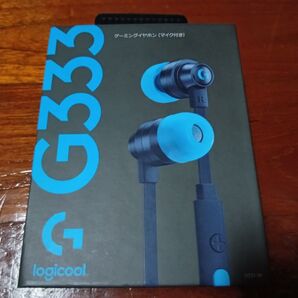 G333 ゲーミング イヤホン G333-BK(ブラック) ゲーミングイヤホン ロジクール
