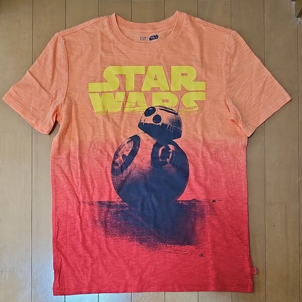 GAP スターウォーズ コラボ Tシャツ キッズ160 オレンジ