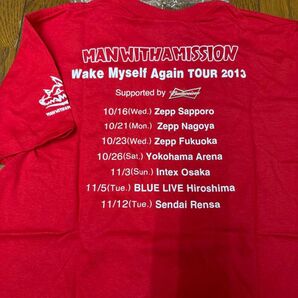 MAN WITH A MISSION × budweiser コラボTシャツ