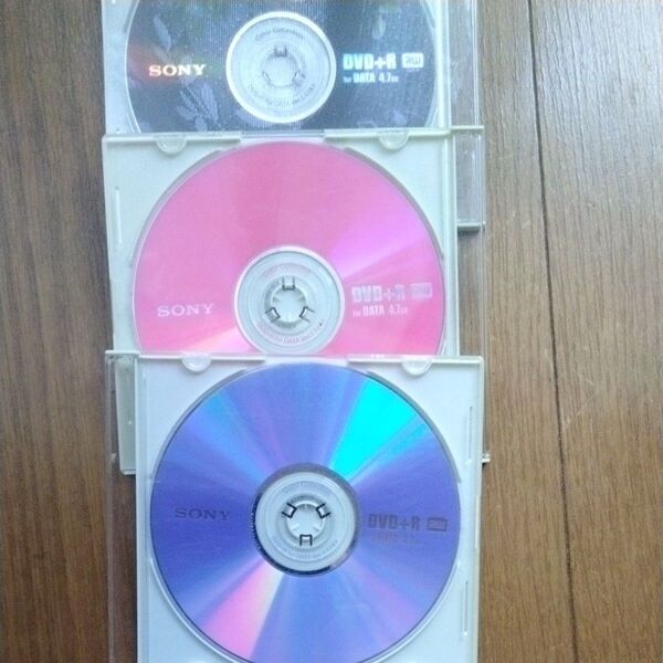 SONY DVD+R 3枚セット