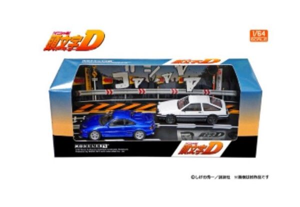 モデラーズ 頭文字D セットVol.15 小柏カイMR2& 藤原拓海トレノ