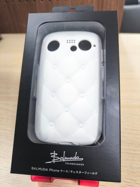 BALMUDA Phone ケース/チェスターフィールド ホワイト 未使用