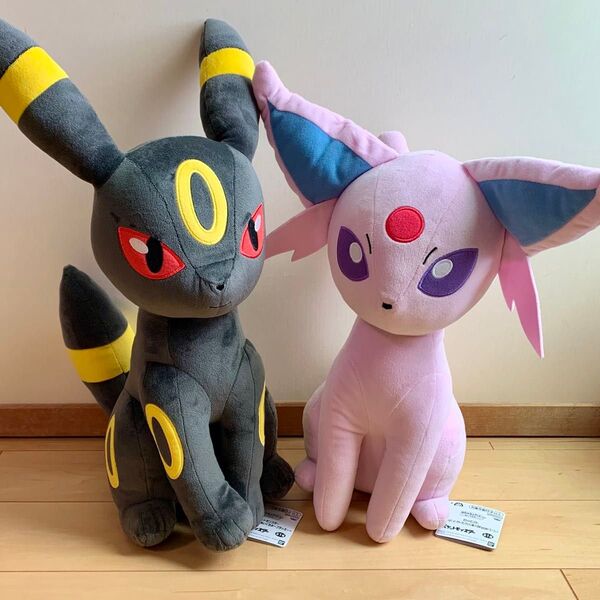 ポケットモンスター ブラッキー エーフィ めちゃもふぐっとぬいぐるみ ぬいぐるみ ポケモン