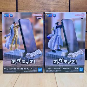 ワンピース フィグライフ! 青雉クザン 黄猿 スマホスタンド フィギュア