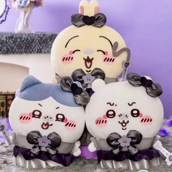 ちいかわ 超まじかるちいかわ 悪いバージョンだBIGぬいぐるみ ハチワレ うさぎ ぬいぐるみ