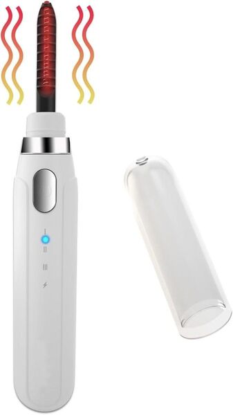 ホットビューラー まつ毛カーラー usb充電式 大容量電池 24時間キープ 三段階温度 火傷防止 15秒急速予熱 自動オフー
