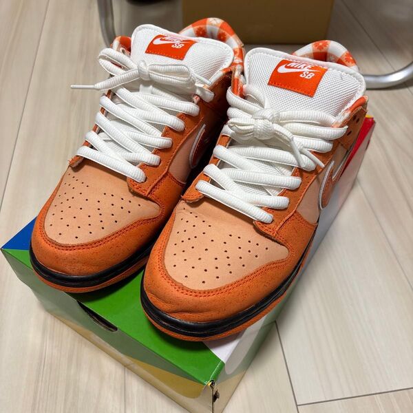 美品 NIKE SB DUNK LOW オレンジロブスター 26.5cm ナイキ ダンク Orange lobster