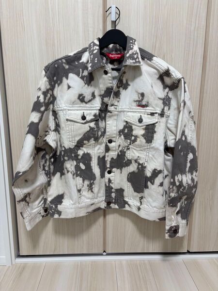 新品未使用 Supreme Denim Trucker Jacket Bleached シュプリーム デニム ジャケット ブリーチ