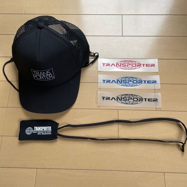 トランスポーター サーフキャップ&キーケース&ステッカー3枚セット