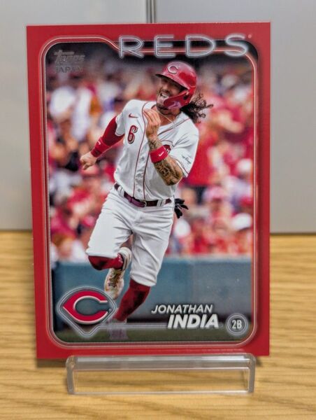 ジョナサン・インディア topps MLB 3/5シリアル 現ロイヤルズ