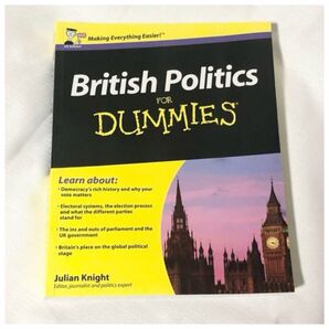 British Politics for Dummies 洋書 イギリス 英国 政治 英語 Julian Knight