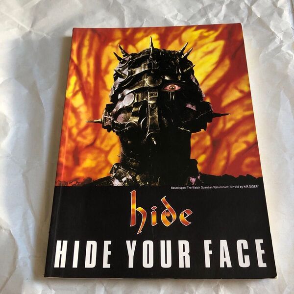 hide HIDE YOUR FACE バンドスコア 楽譜