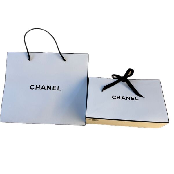 CHANEL ショッパー&ボックス 2点セット