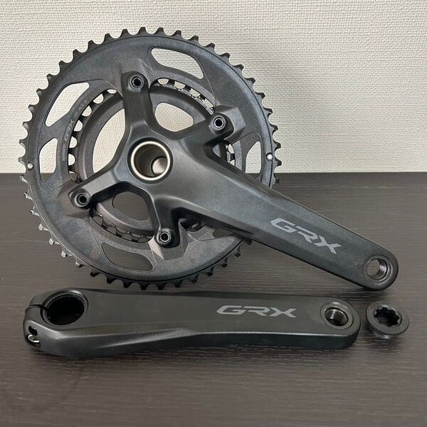 (美品・未走行) Shimano GRXクランク、10s速用、46-30T、175mm FC-RX600