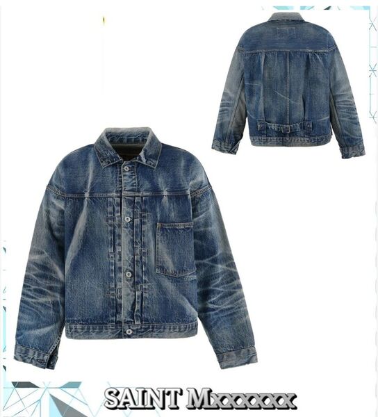 正規品 SAINT Mxxxxxx セントマイケル BJ_DENIM JACKET トップス デニム ジャケット