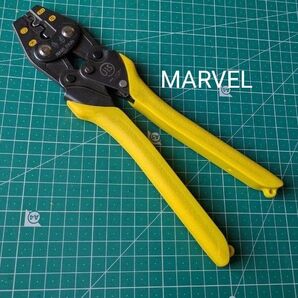 【2022年製造】電気工事士 圧着工具 MARVEL ハンドプレス スリーブ用 電気工事士技能試験推奨工具 MH-17S