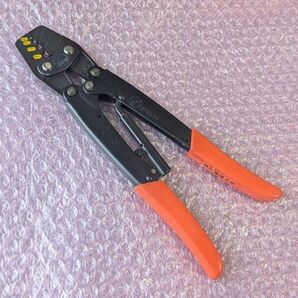 圧着工具 DENSAN デンサン DC-16 裸圧着端子用