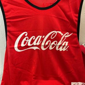 未使用品 コカ・コーラ ノベルティ サッカーユニフォーム ビブス FIFA