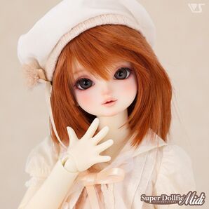 スーパードルフィー SDMサキ 10周年記念ver. ホワイト ボークス BJD ドール