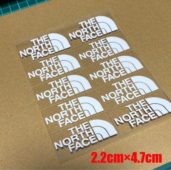 ノース アイロンプリント 2.2cm×4.7cm 10枚セット