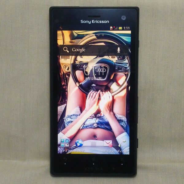 docomo Xperia acro HD SO-03D ブラック《ジャンク品》