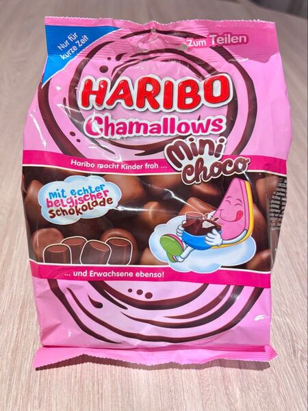 【訳あり品】HARIBO ハリボー チョコマシュマロ ミニ 140g Chamallows