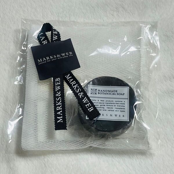 MARKS & WEB ボタニカルソープ&ネットセット