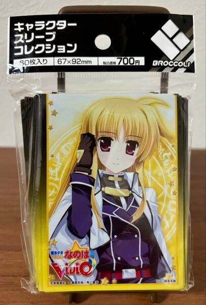 キャラクタースリーブコレクション 魔法少女リリカルなのはViVid 「フェイト・T・ハラオウン」Broccoli