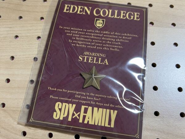 スパイファミリー展 SPY×FAMILY展 ステラ ピンズ