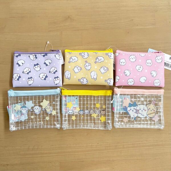 ちいかわ ミニメッシュポーチ コインパース 6点セット キャンドゥ cando 小物入れ ポーチ ハチワレ うさぎ