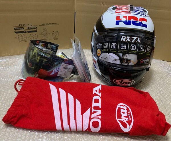 新品 Arai RX-7X HRC ヘルメット
