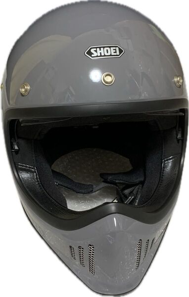 中古 Shoei EX-ZERO ヘルメット バサルトグレー Lサイズ