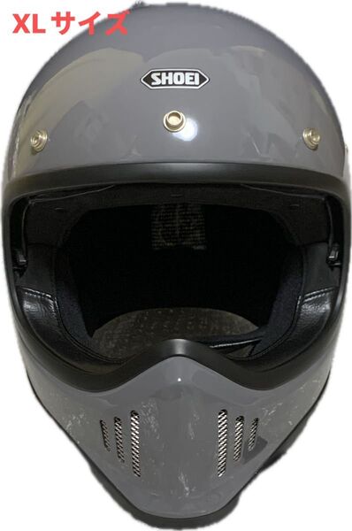 中古 Shoei EX-ZERO ヘルメット バサルトグレー XL