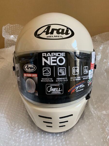 Arai (アライ) バイク用ヘルメット 50-60cm RAPIDE NEO モダンアイボリー
